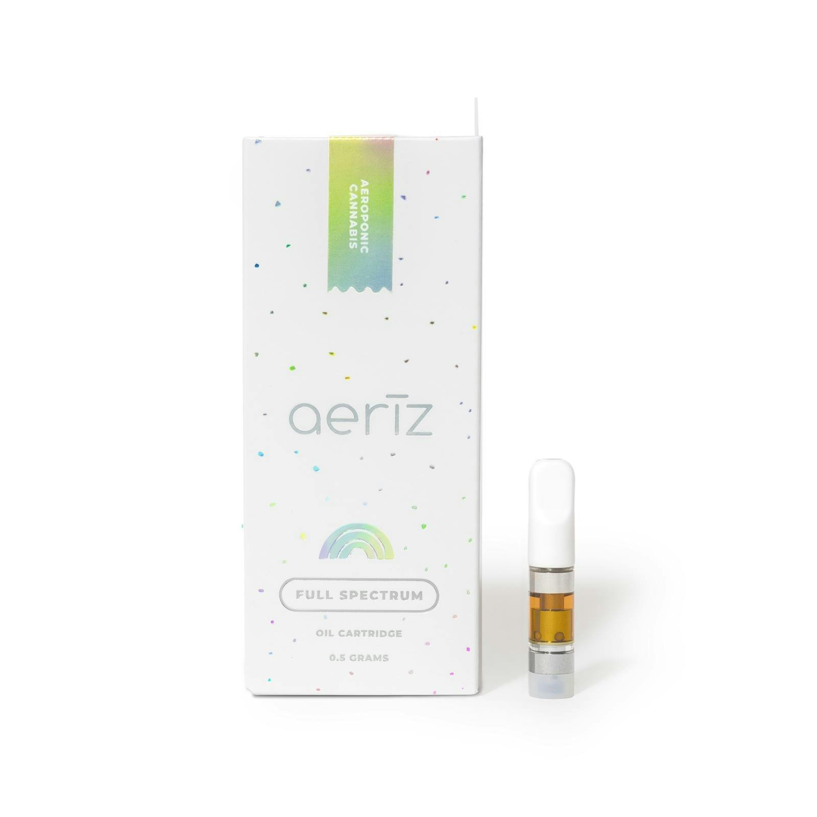 Aeriz GMO Full Spectrum Hash Oil Cartridge Leafly